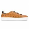 MCM Women's Visetos Low-Top Sneakers SHOES