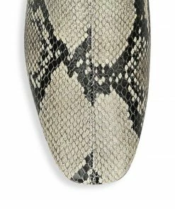 Via Spiga Baudelaire Embossed-Leather Loafers Brown