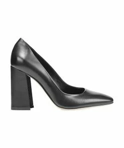 Via Spiga Beatrice Square-Toe Block-Heel Pumps