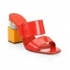 Salvatore Ferragamo SHOES Lotten Patent Leather Sandals