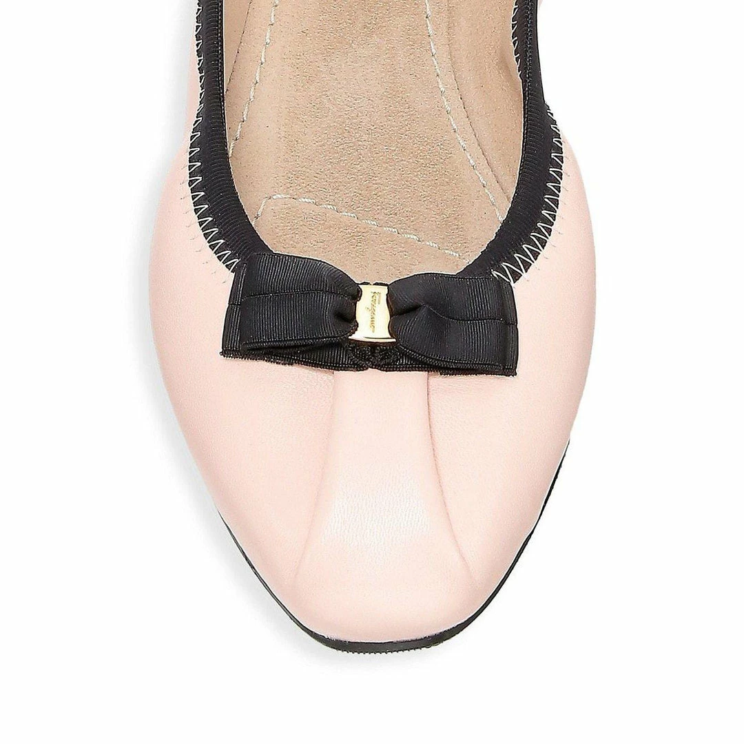 Salvatore Ferragamo My Joy Leather Ballet Flats 8 Salvatore Ferragamo My Joy Leather Ballet Flats