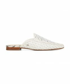 Sam Edelman Elva Slip On Woven Mule Flats SHOES