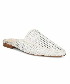 Sam Edelman Elva Slip On Woven Mule Flats SHOES