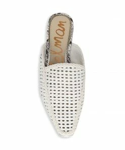 Sam Edelman Elva Slip On Woven Mule Flats SHOES