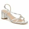 Via Spiga Roslyn Snake-Embossed Block-Heel Sandal