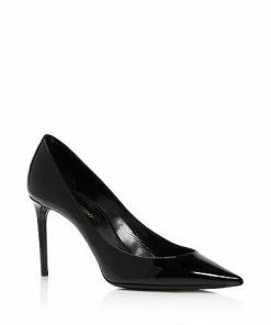 Saint Laurent Women's Zoe 85 Pointed-Toe Pumps SHOES