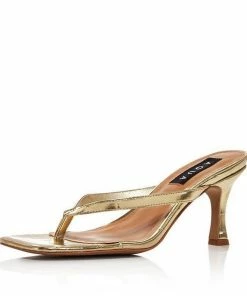 Aqua Elsie High-Heel Thong Sandals