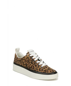 Via Spiga V-Mae Leopard Print Platform Sneakers SHOES