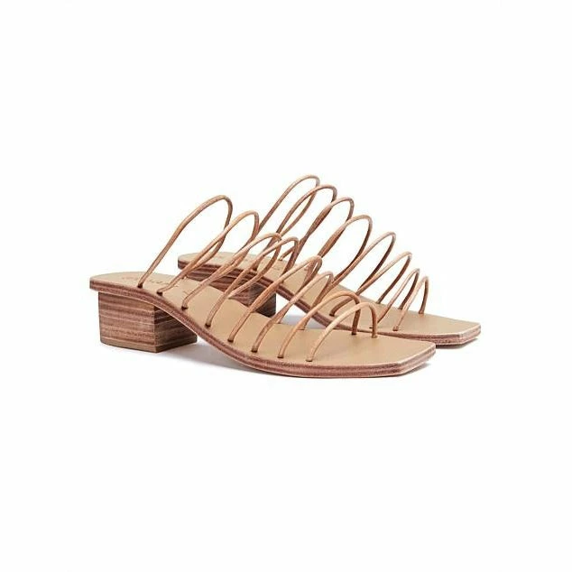 St. Agni Ines Strappy Square-Toe Sandals SHOES 6 St. Agni Ines Strappy Square-Toe Sandals SHOES