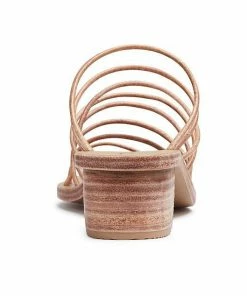 St. Agni Ines Strappy Square-Toe Sandals SHOES