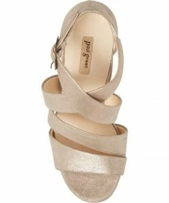 Paul Green Riveriera Crisscross High-Heel Platform Sandals
