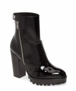 ALLSAINTS SHOES Ana Block Heel Ankle Booties