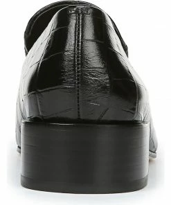 Via Spiga Baudelaire Embossed-Leather Loafers
