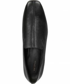 Via Spiga Baudelaire Embossed-Leather Loafers
