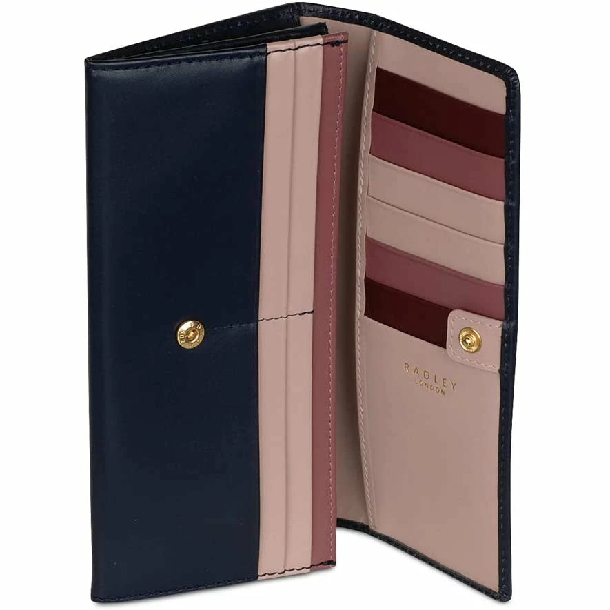 Radley London Wallets Profile Dog Shadow Large Flapover Matinee Leather Wallet - Black 4 Radley London Wallets Profile Dog Shadow Large Flapover Matinee Leather Wallet - Black