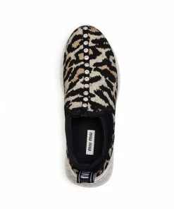 Miu Miu Women's Run Logo Sneakers