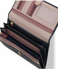 Radley London Wallets Profile Dog Shadow Large Flapover Matinee Leather Wallet - Black 8 Radley London Wallets Profile Dog Shadow Large Flapover Matinee Leather Wallet - Black