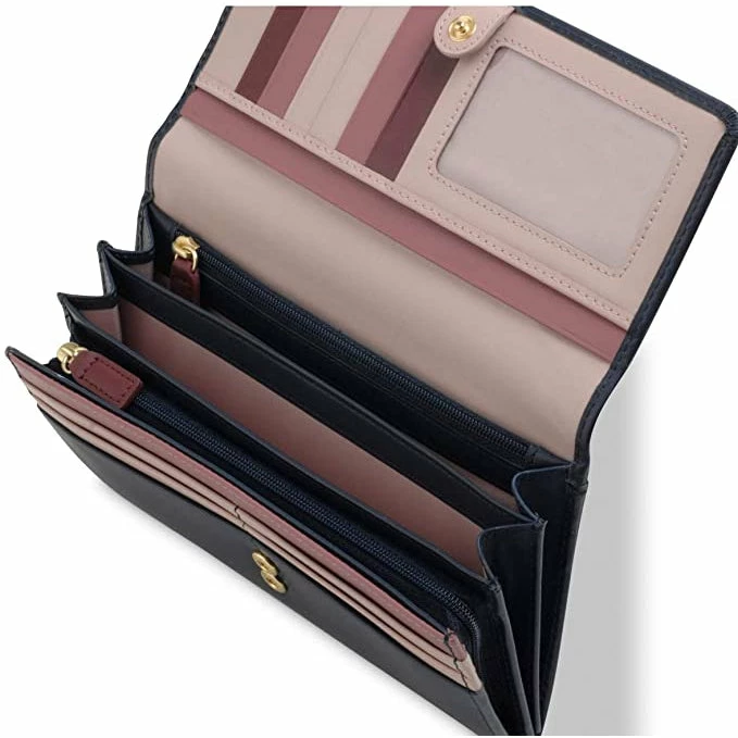 Radley London Wallets Profile Dog Shadow Large Flapover Matinee Leather Wallet - Black 5 Radley London Wallets Profile Dog Shadow Large Flapover Matinee Leather Wallet - Black