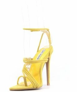 Cape Robbin SHOES Solstice Women's Strappy Stiletto Pointy Toe Sandals