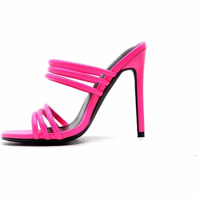 Cape Robbin Kelly Pink Strappy Open Toe Sandal SHOES 5 Cape Robbin Kelly Pink Strappy Open Toe Sandal SHOES