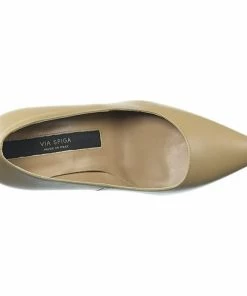 Via Spiga Cloe Pointed-Toe Pumps Khaki