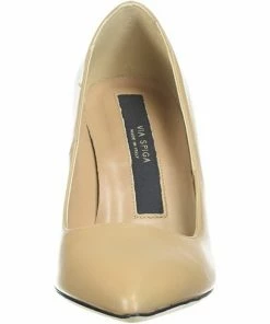 Via Spiga Cloe Pointed-Toe Pumps Khaki