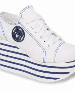 ShoeShock Sales Store 9 Miu Miu SHOES Platform Wedge Sneaker