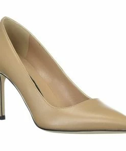 Via Spiga Cloe Pointed-Toe Pumps Khaki