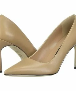 Via Spiga Cloe Pointed-Toe Pumps Khaki
