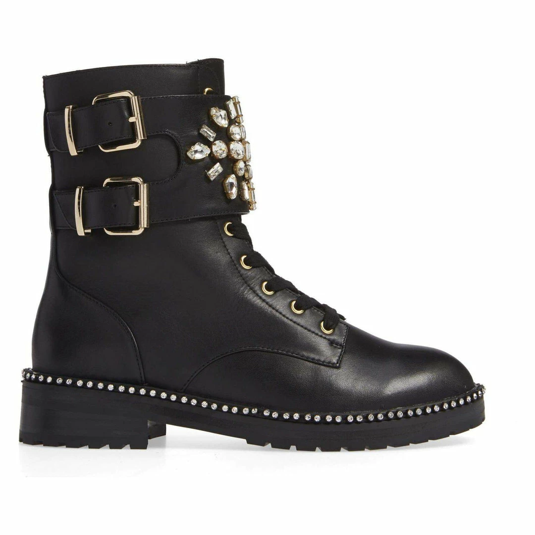 Kurt Geiger Stoop Embellished Combat Boots 4 Kurt Geiger Stoop Embellished Combat Boots