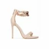 Cape Robbin Chain-Up Stiletto High Heel Sandal SHOES