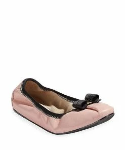 Salvatore Ferragamo My Joy Leather Ballet Flats