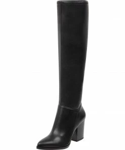 Marc Fisher ANATA2 Fabric Pointed Toe Knee High Fashion Boots SHOES