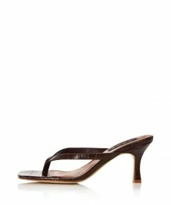 Aqua Elsie High-Heel Thong Sandals