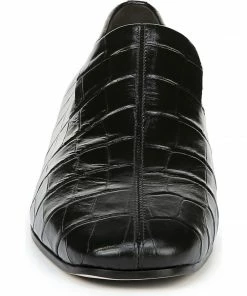 Via Spiga Baudelaire Embossed-Leather Loafers