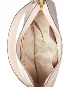 Michael Kors HANDBAGS Brooke Large Leather Zip Hobo