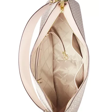 Michael Kors HANDBAGS Brooke Large Leather Zip Hobo 4 Michael Kors HANDBAGS Brooke Large Leather Zip Hobo