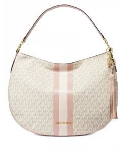 Michael Kors HANDBAGS Brooke Large Leather Zip Hobo