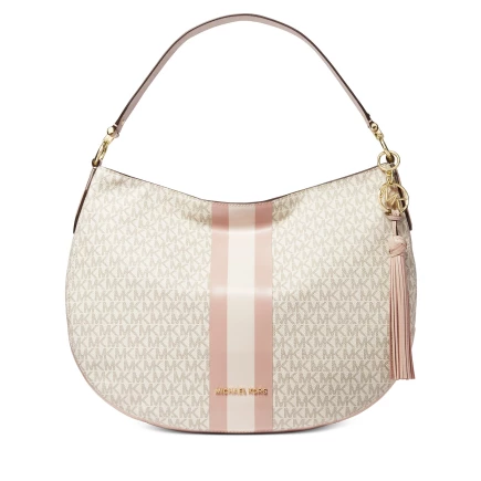 Michael Kors HANDBAGS Brooke Large Leather Zip Hobo 3 Michael Kors HANDBAGS Brooke Large Leather Zip Hobo