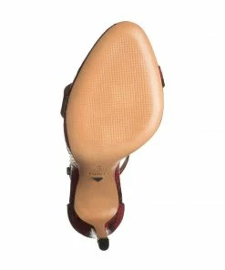 Schutz SHOES Cadey Lee Open Toe Sandal Scarlet