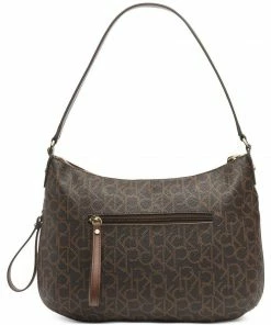 Calvin Klein HANDBAGS Elaine Large Signature Crossbody