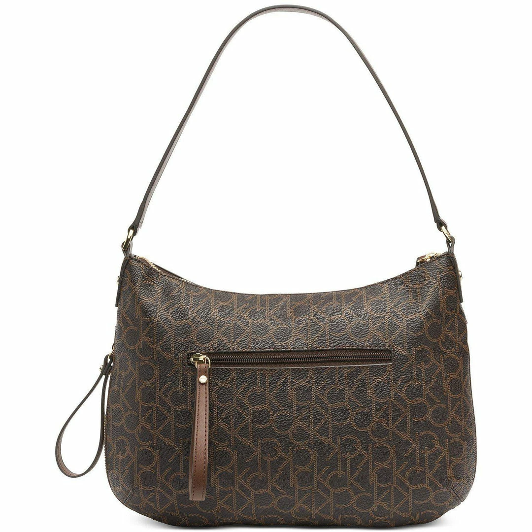 Calvin Klein HANDBAGS Elaine Large Signature Crossbody 4 Calvin Klein HANDBAGS Elaine Large Signature Crossbody