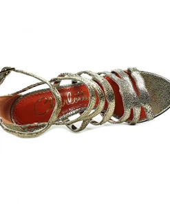 Charlotte Olympia Dazzling Womens Leather Strappy Sandals