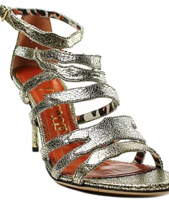 Charlotte Olympia Dazzling Womens Leather Strappy Sandals