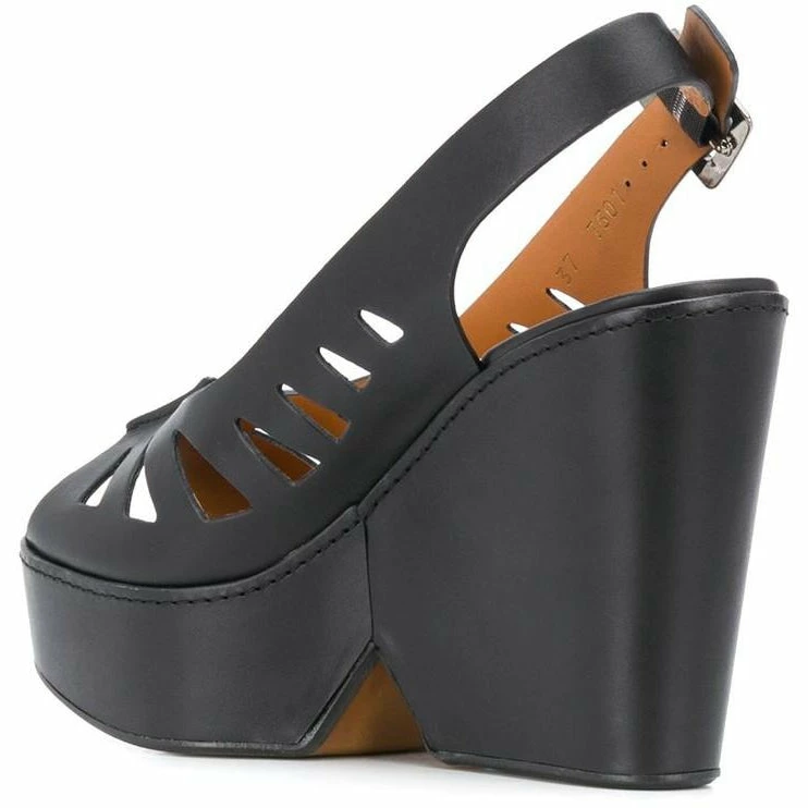 Robert Clergerie SHOES Diane Slingback Platform Wedge Sandals 6 Robert Clergerie SHOES Diane Slingback Platform Wedge Sandals