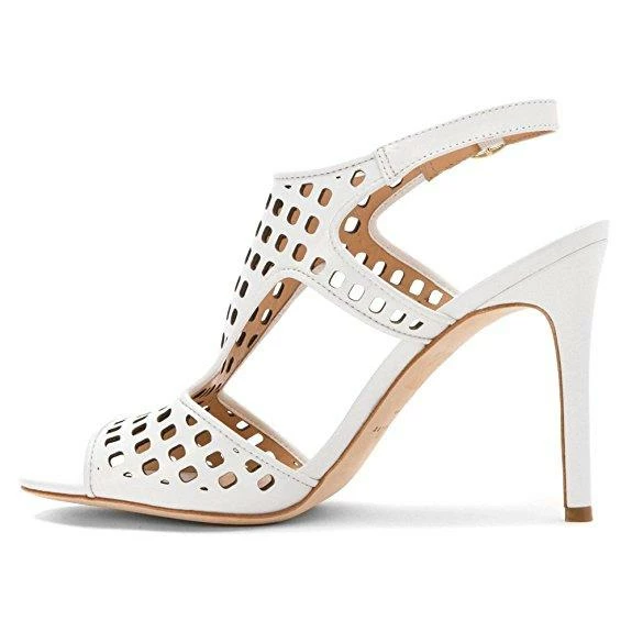 Bettye Muller SHOES Divine Cutout Slingback High Heel Sandals 4 Bettye Muller SHOES Divine Cutout Slingback High Heel Sandals