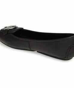 Michael Michael Kors Lillie Logo Embellished Ballet Flats SHOES