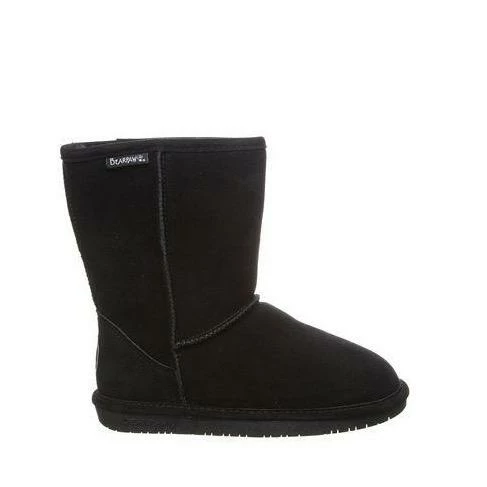 Bearpaw Emma Short Charcoal Suede Boots SHOES 4 Bearpaw Emma Short Charcoal Suede Boots SHOES