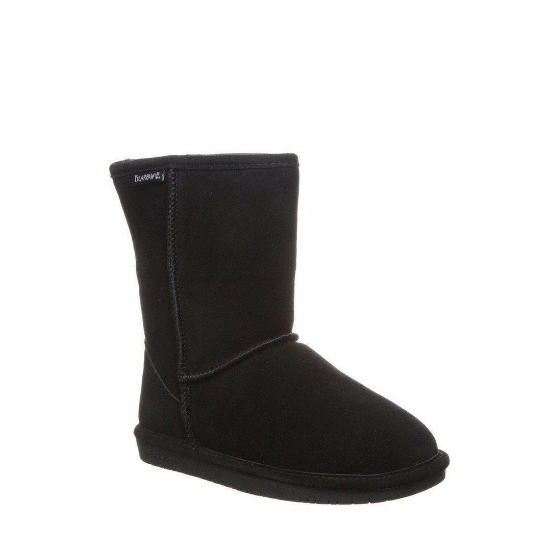 Bearpaw Emma Short Charcoal Suede Boots SHOES 3 Bearpaw Emma Short Charcoal Suede Boots SHOES