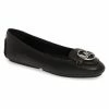 Michael Michael Kors Lillie Logo Embellished Ballet Flats SHOES